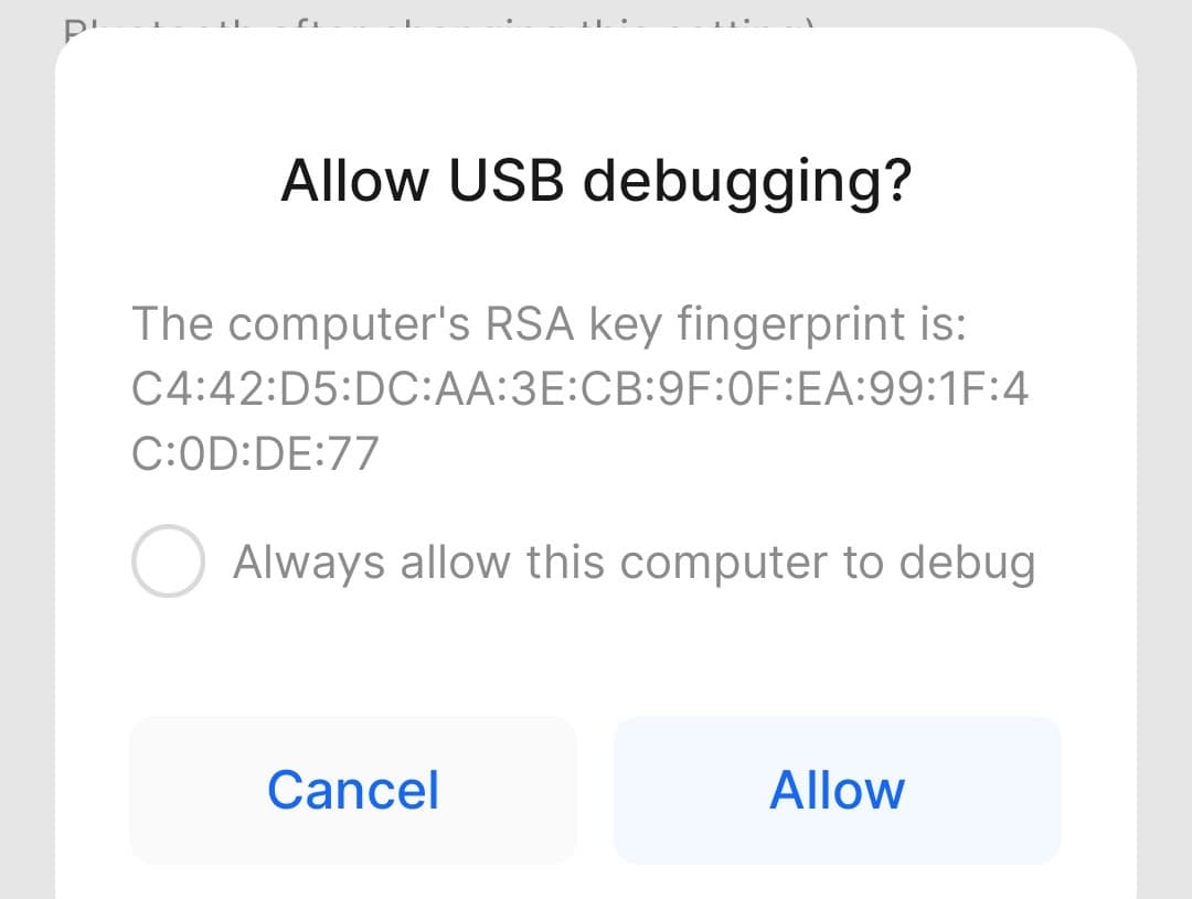 Authorization Prompt